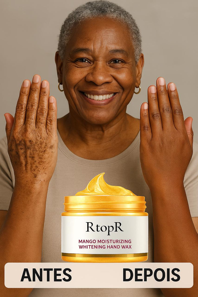 Máscara para as Mãos - RtopR - Elimina manchas de idade. 50% DE DESCONTO + FRETE GRÁTIS