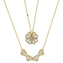 Colar da sorte - Trevo 4 Corações - Start Shop